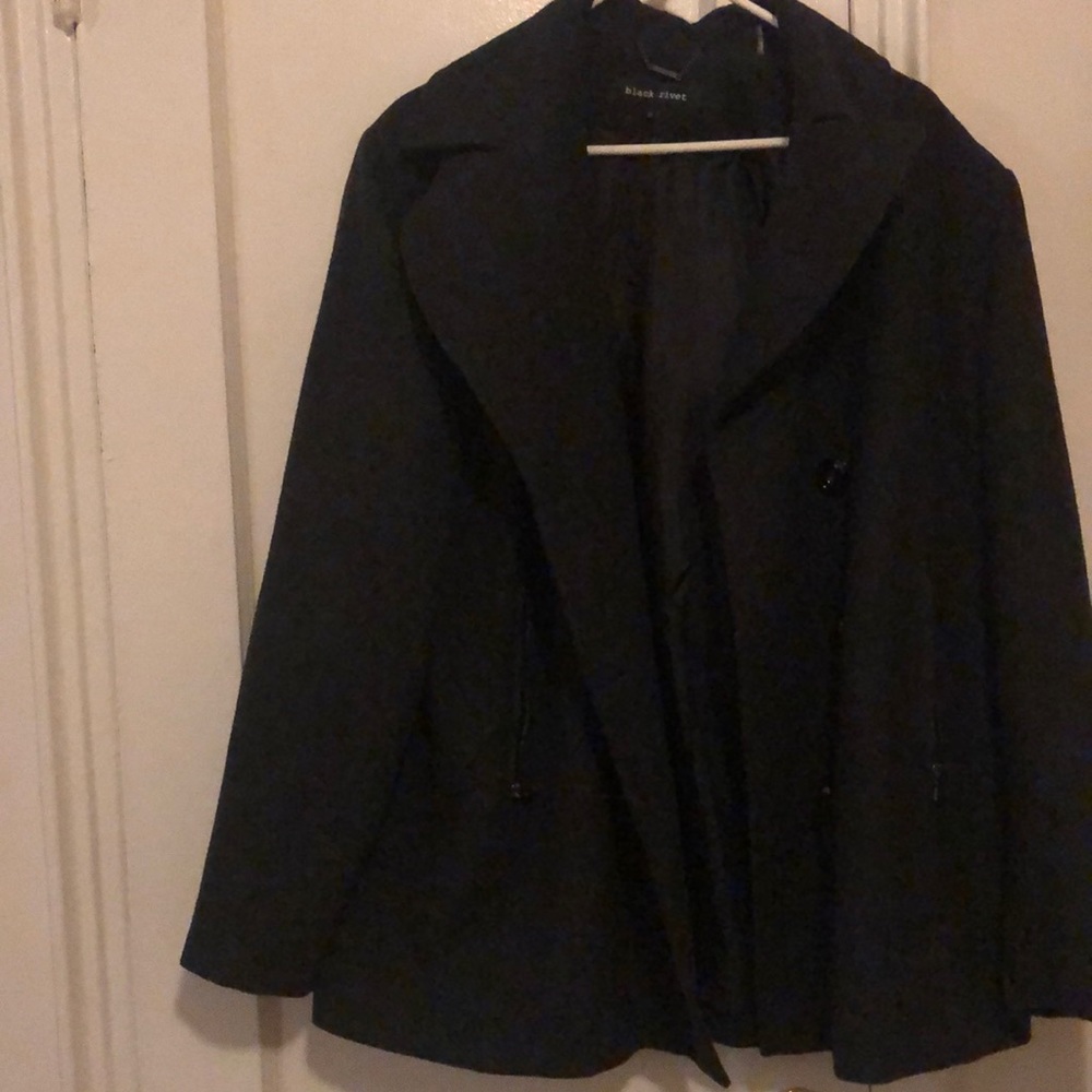 Plus size wool jacket